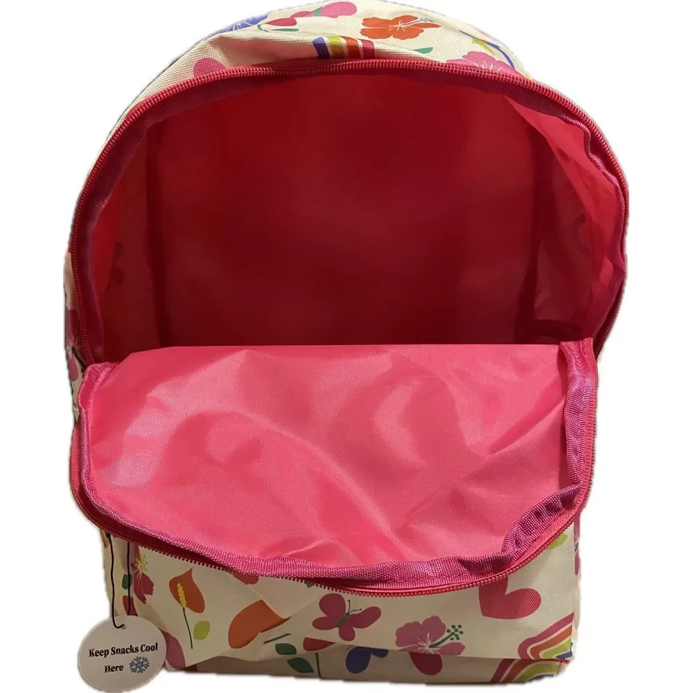 Coconut Paradise Backpack Made with Aloha‎ Designed in Hawaii Insulated Pocket